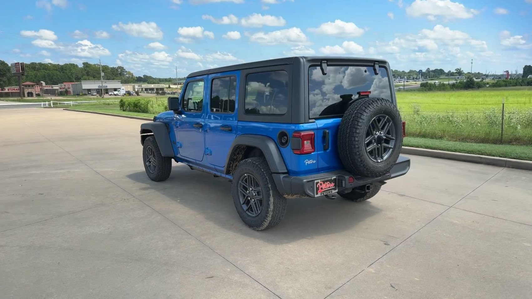 New 2024 Hydro Blue Pearlcoat Jeep Sport S image 6