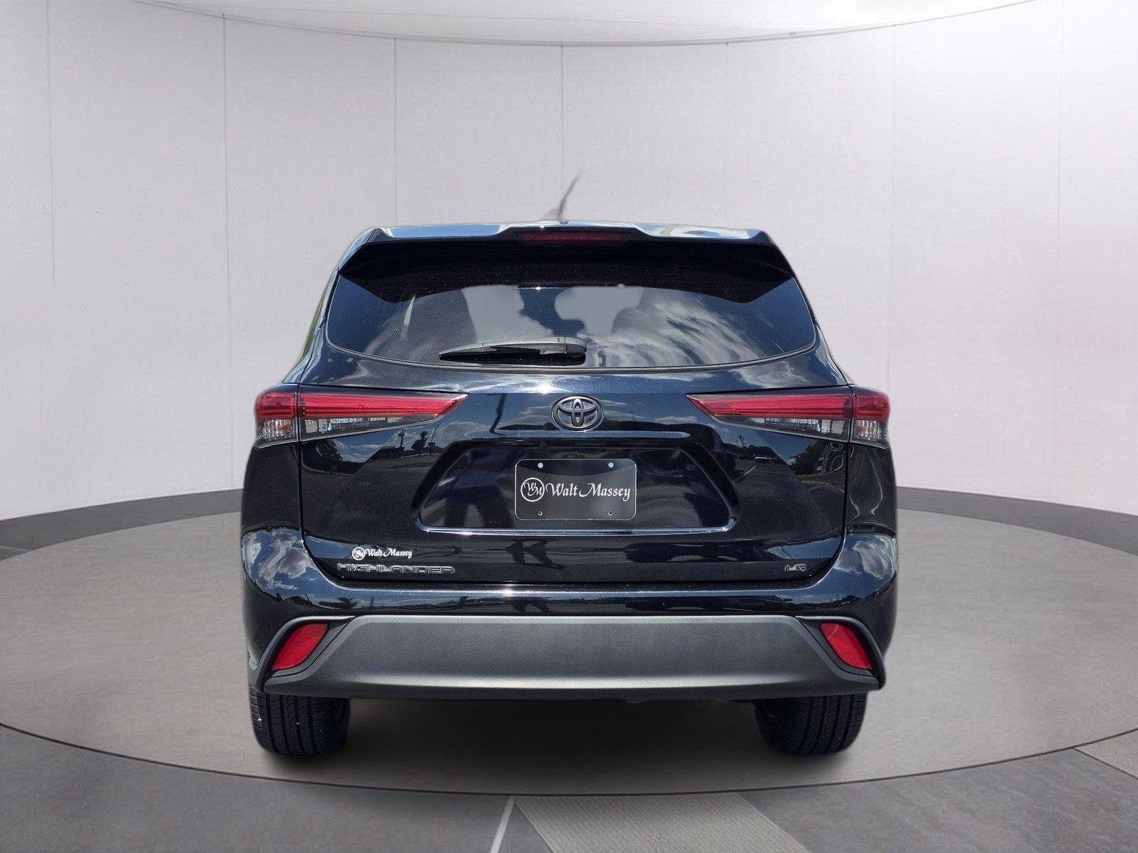 Used 2023 Midnight Black Metallic Toyota LE image 6