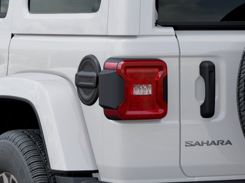 New 2026 Bright White Clear-Coat Exterior Paint Jeep Sahara image 5
