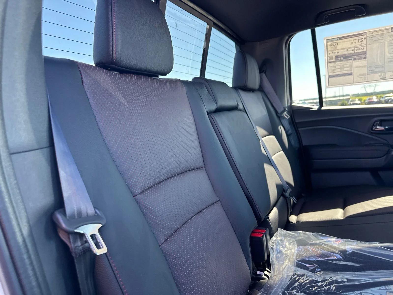 New 2026 Platinum White Pearl Honda Black Edition image 32