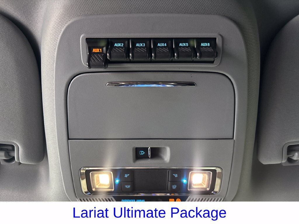 Certified Used 2023 White Metallic Ford Lariat image 28