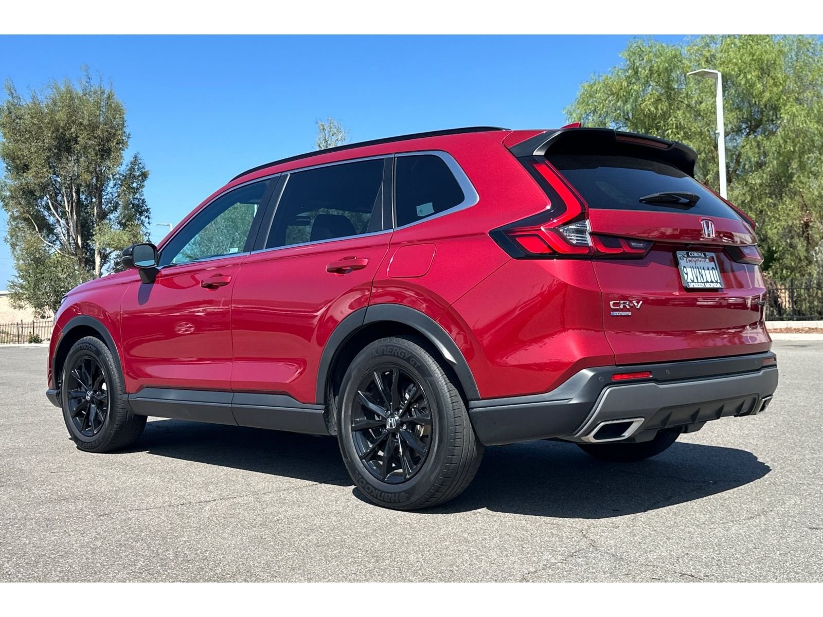 Used 2024 Radiant Red Metallic Honda Sport-L image 3