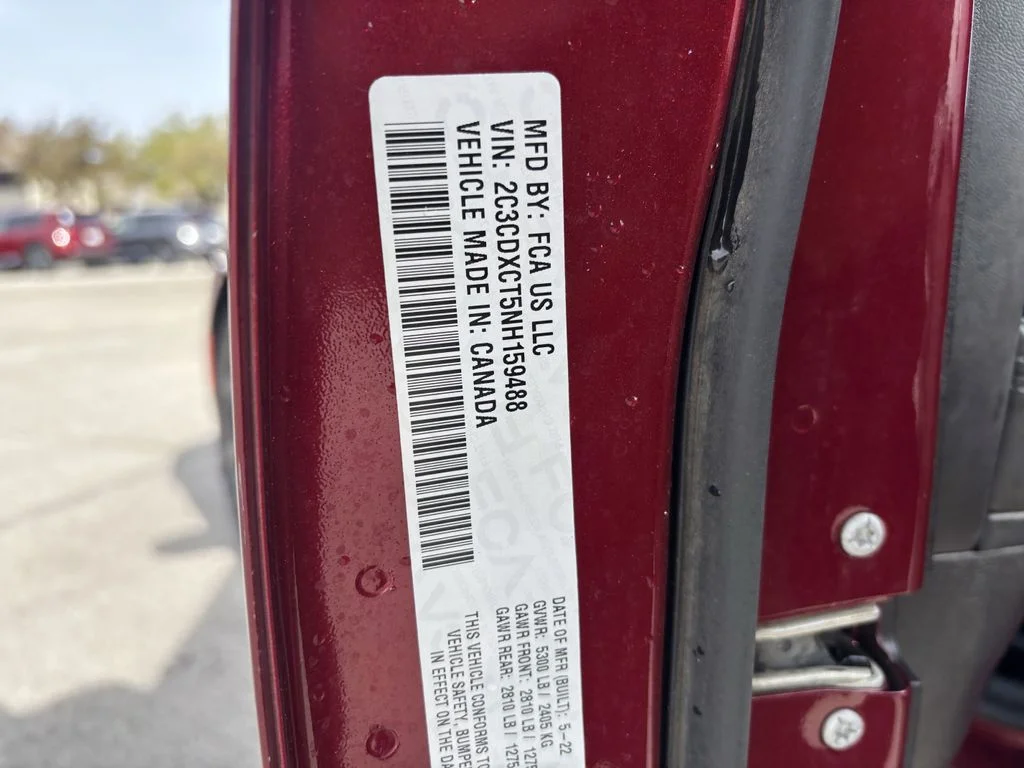 Used 2022 Red Dodge R/T image 30