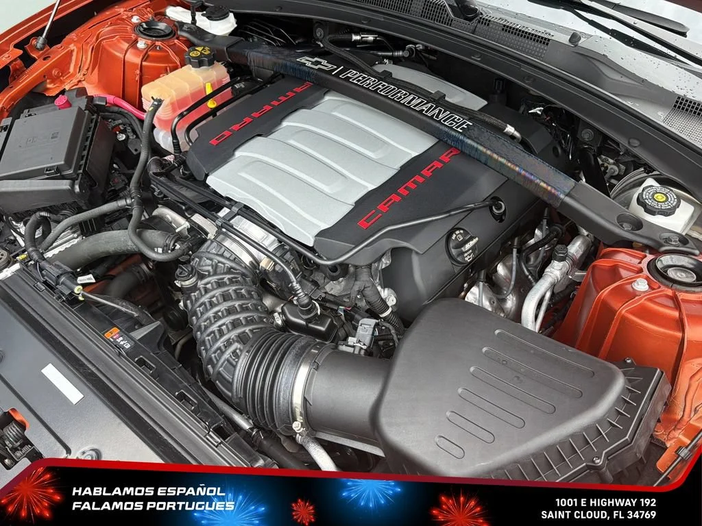 Used 2024 Vivid Orange Metallic Chevrolet 2SS image 34