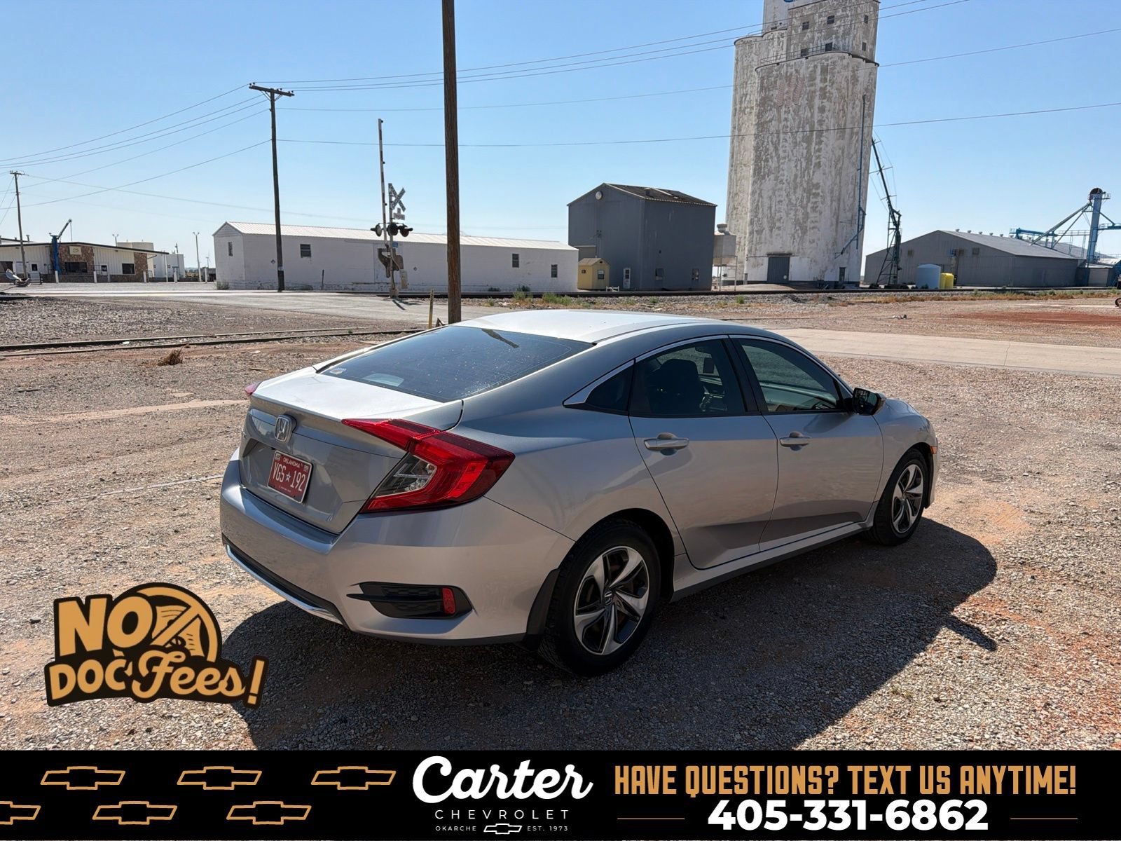 Used 2019 Silver Honda LX image 3
