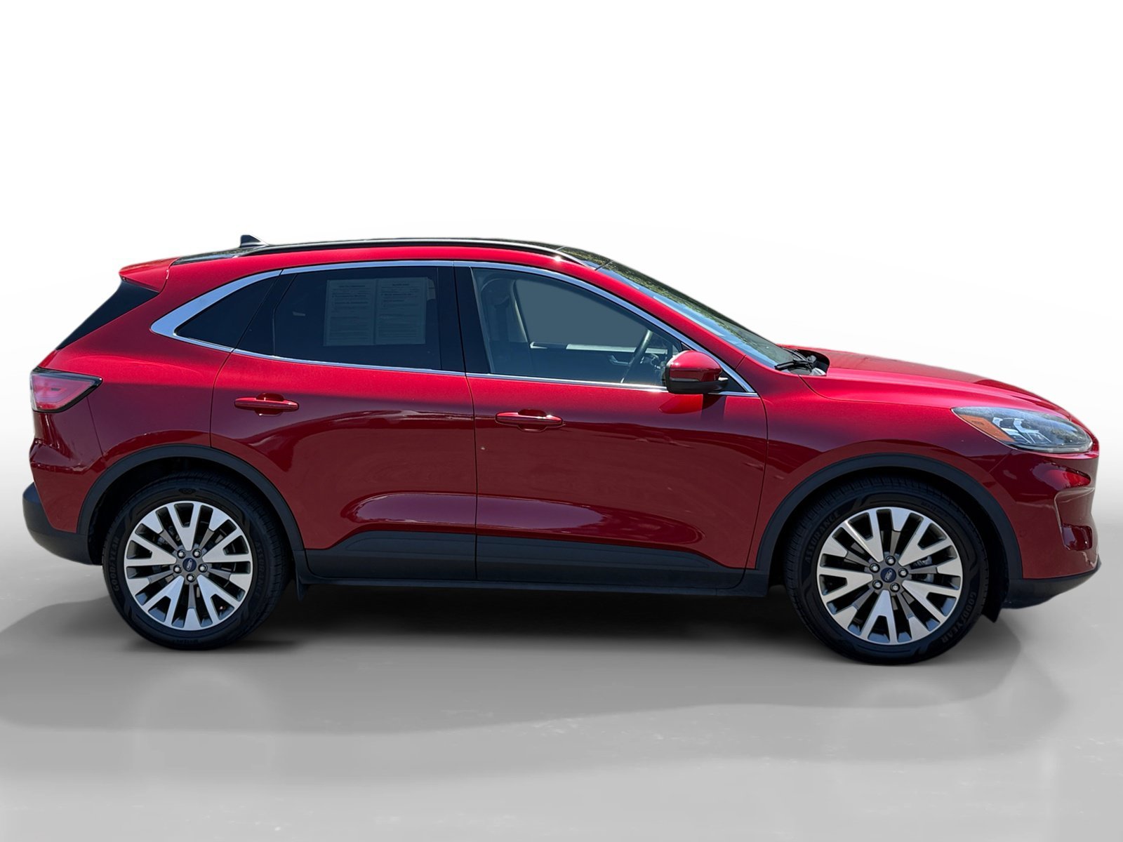 Used 2020 Red Metallic Ford Titanium image 6