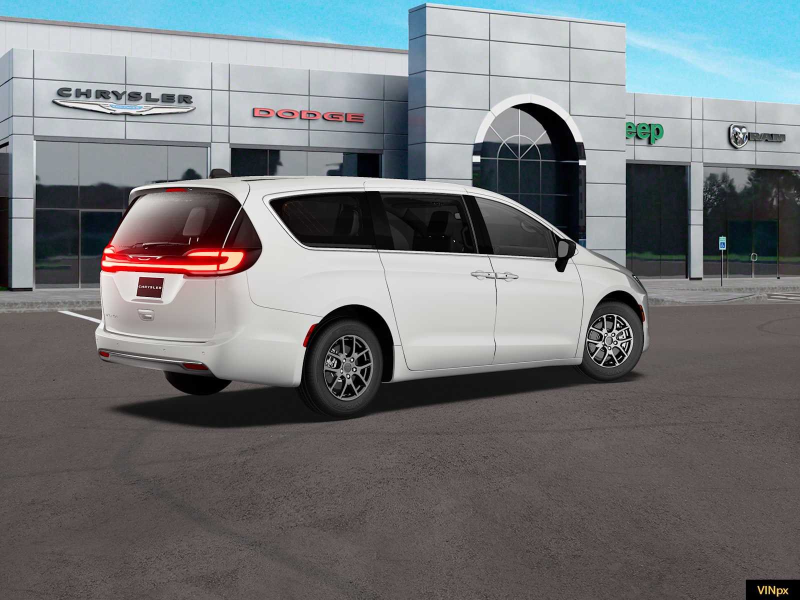 New 2027 Bright White Clear-Coat Exterior Paint Chrysler Select image 8