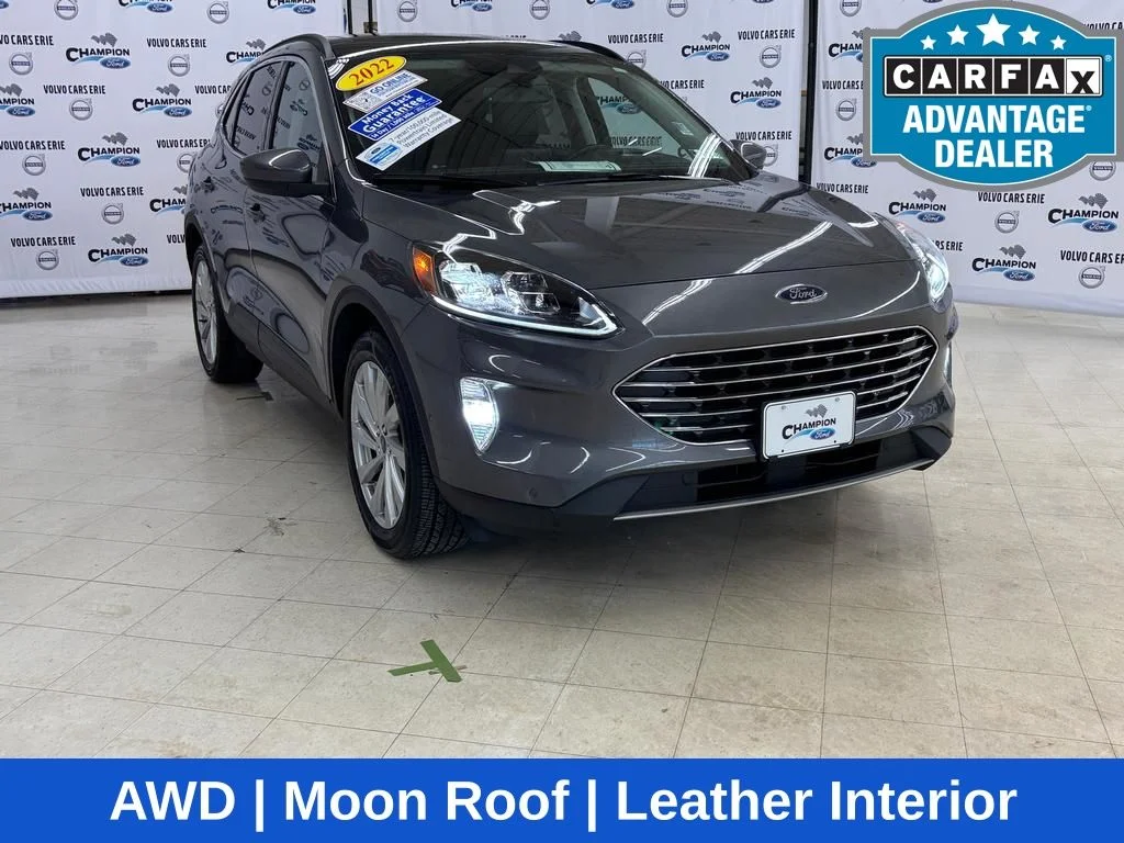 Used 2022 Gray Ford Titanium image 1