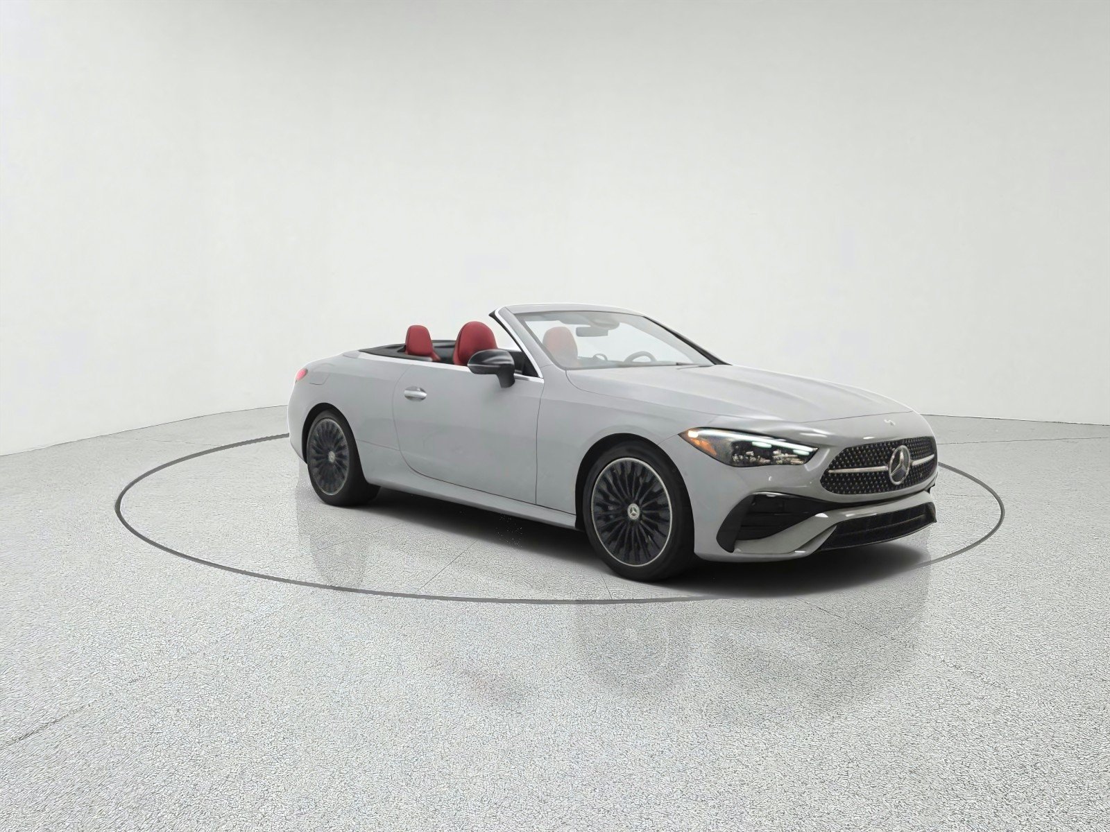 Certified Used 2024 MANUFAKTUR Alpine Grey Metallic Mercedes-Benz CLE 450 4MATIC® Cabriolet image 3