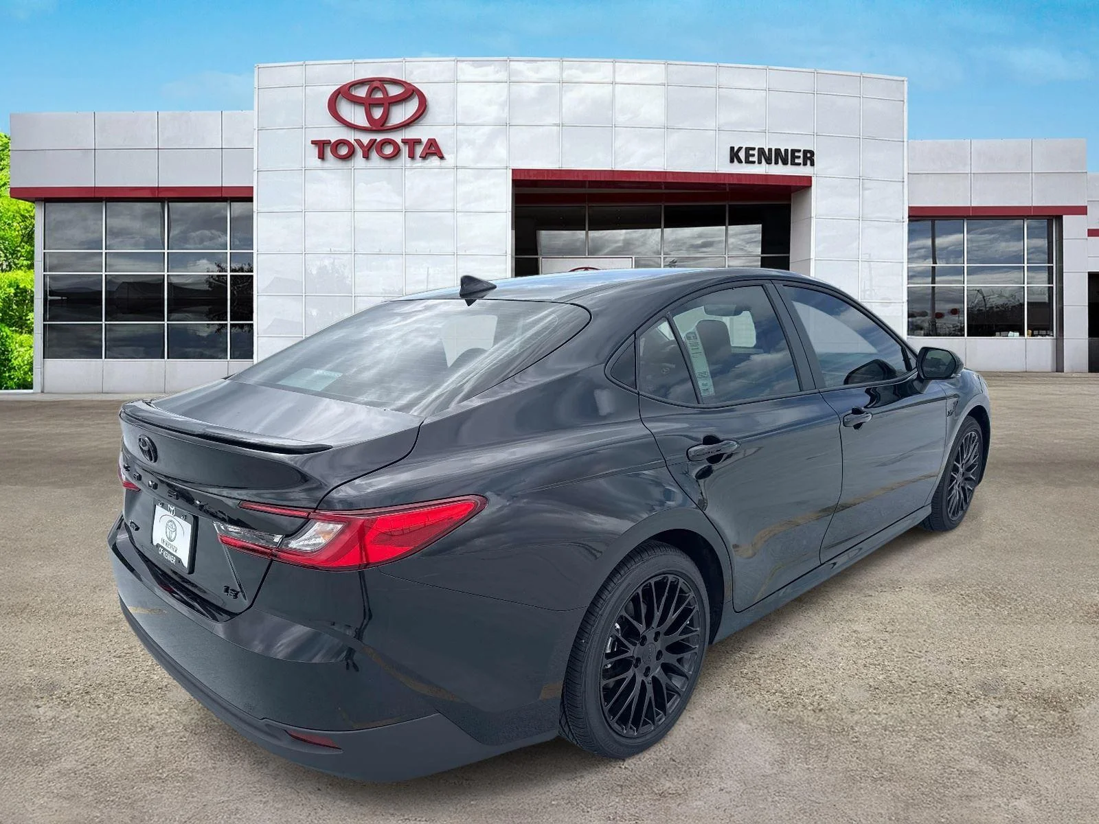 Used 2026 Midnight Black Metallic Toyota LE image 6