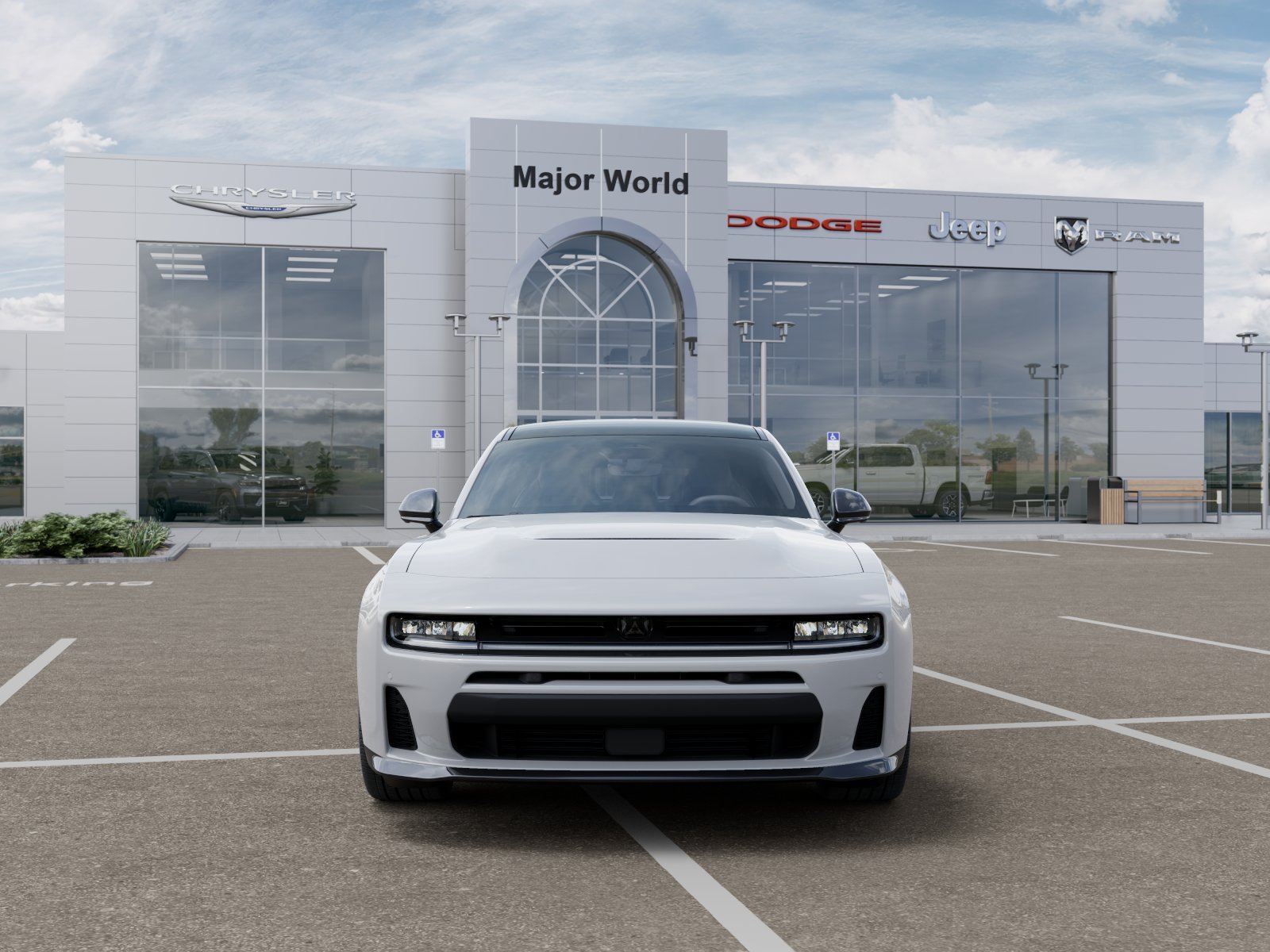 New 2026 White Knuckle Exterior Paint Dodge  image 6