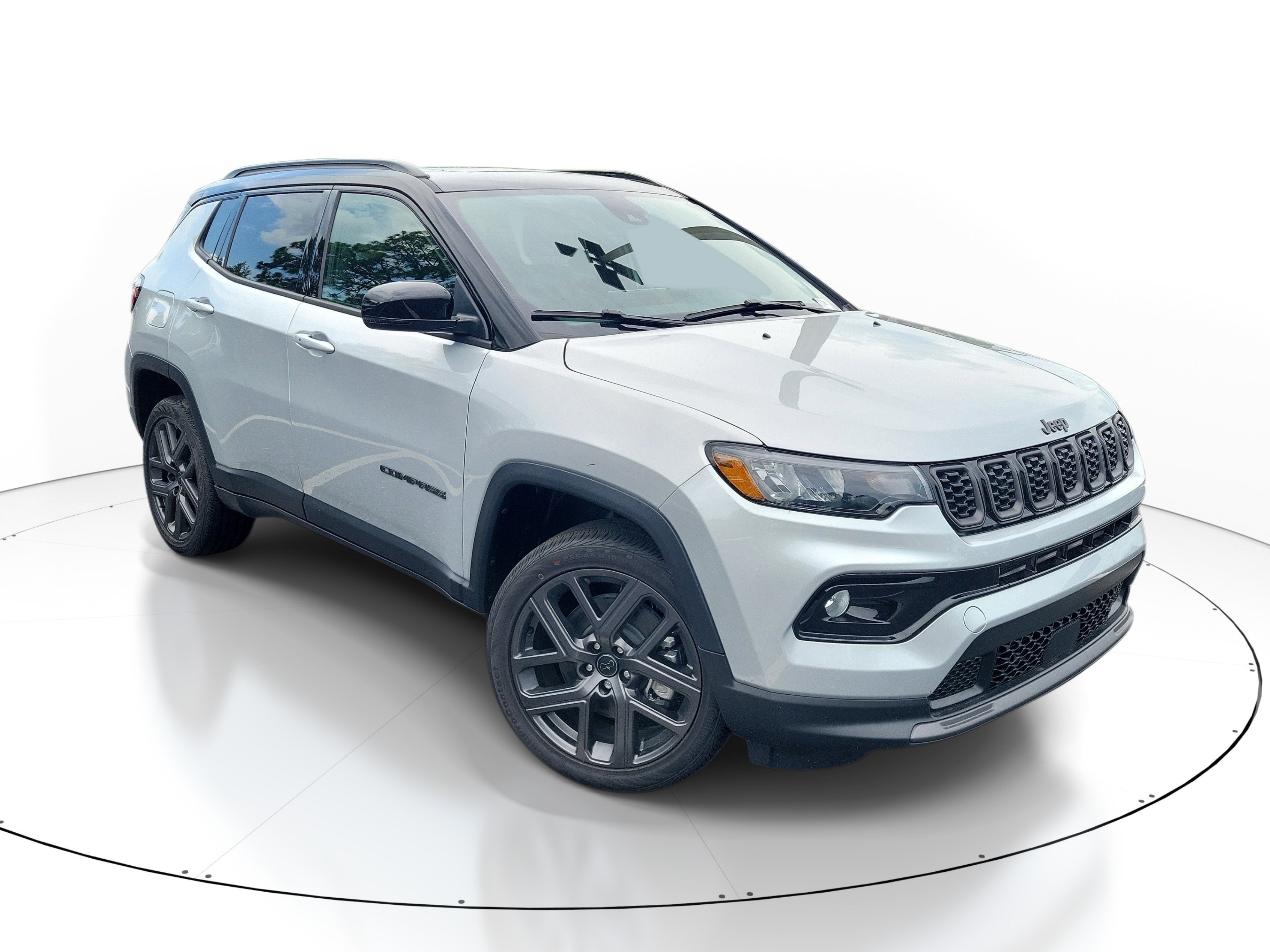 New 2026 Silver Zynith Metallic Clear-Coat Exterior Paint Jeep Limited Altitude image 1