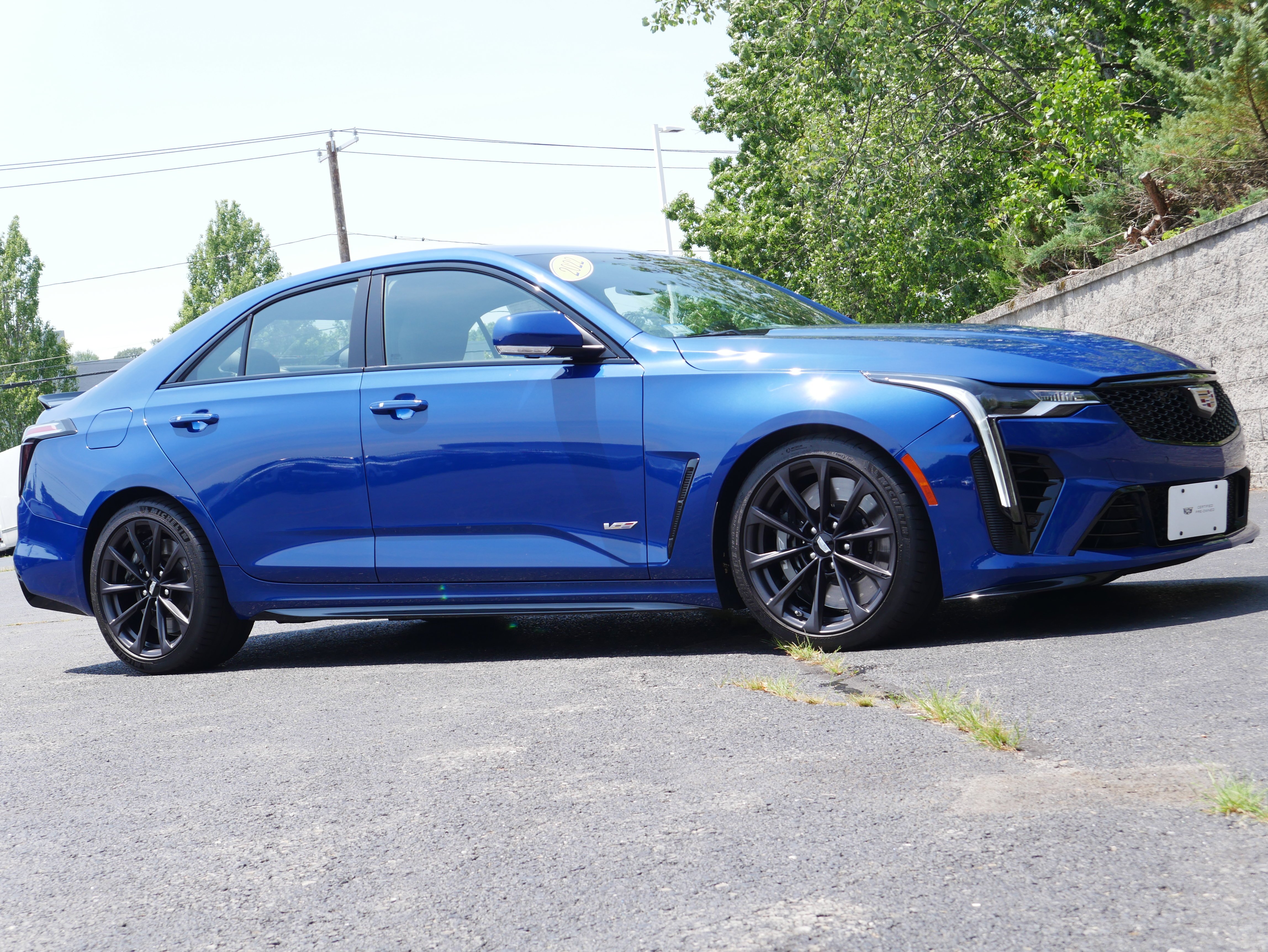 Used 2022 Wave Metallic Cadillac V-Series Blackwing image 9