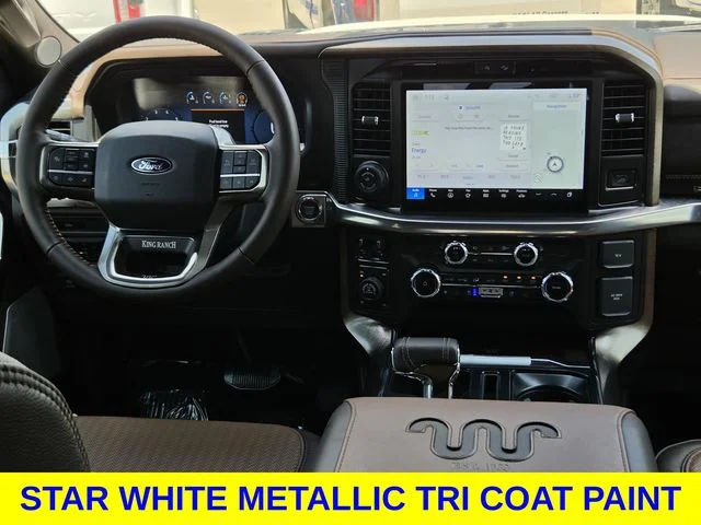 New 2026 Star White Metallic Tri-Coat Ford King Ranch® image 4