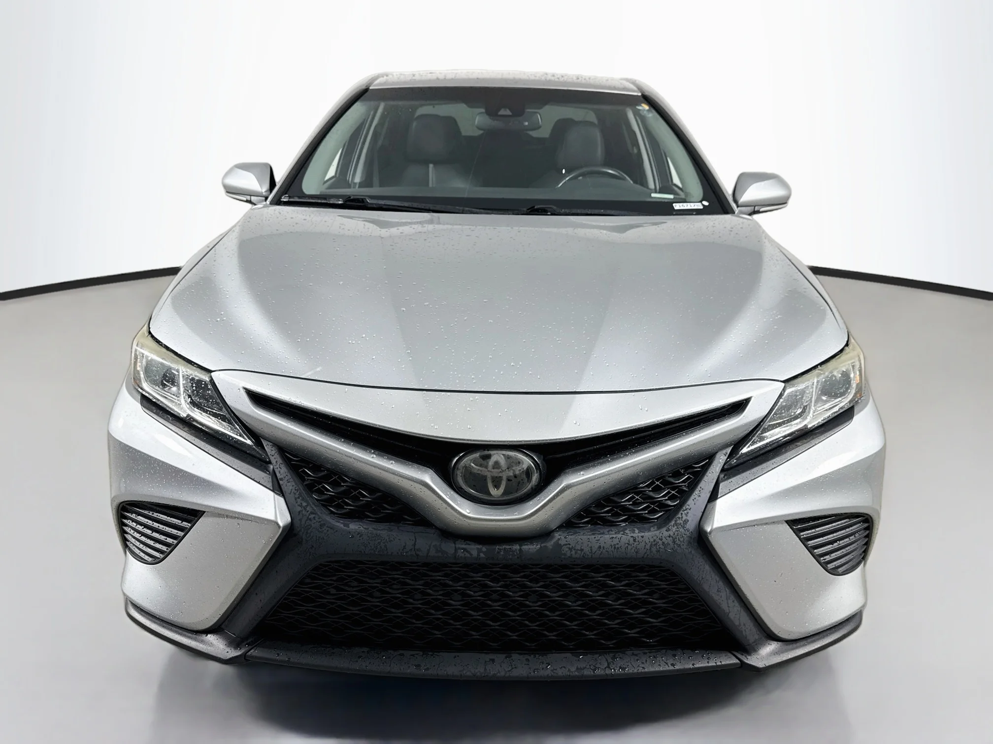Used 2018 Celestial Silver Metallic Toyota SE image 2