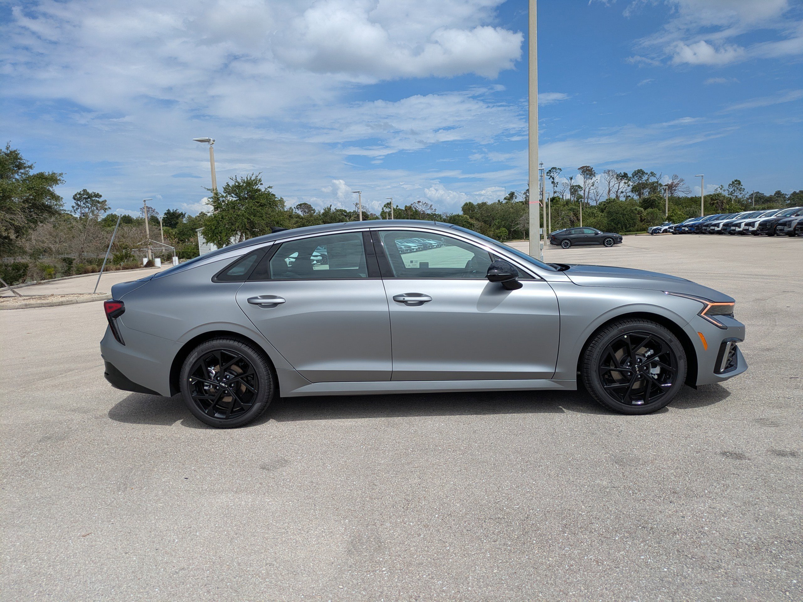 New 2026 Steel Matte Gray Kia GT-Line FWD image 3