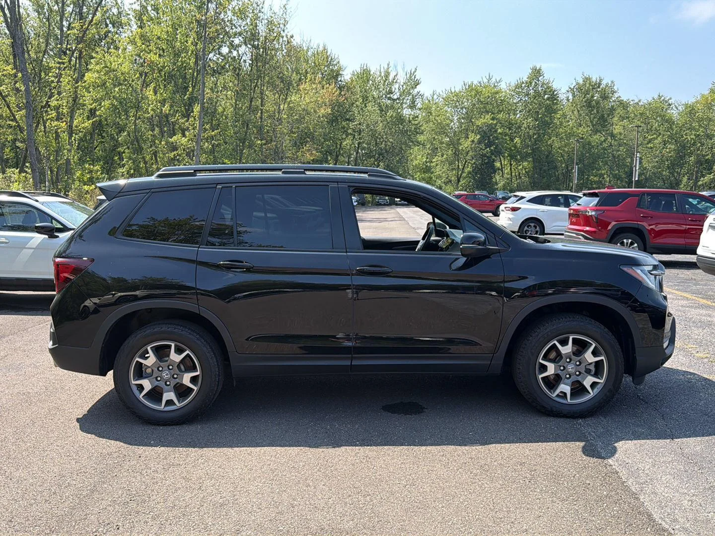 Used 2023 Crystal Black Pearl Honda TrailSport image 7