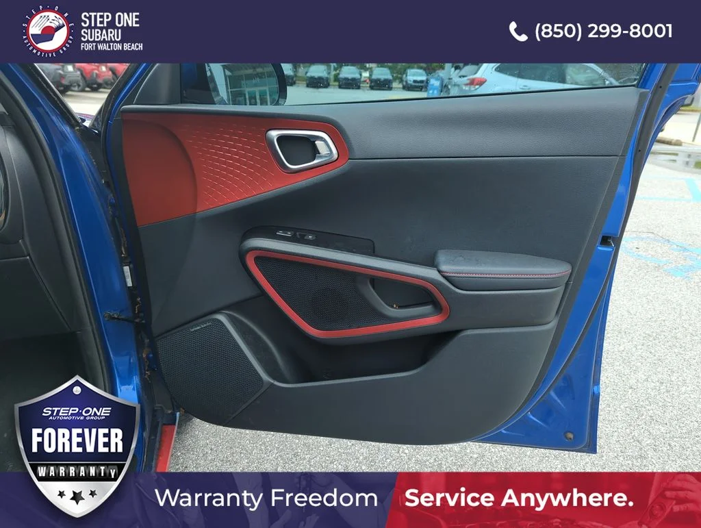 Used 2021 Blue Kia Turbo image 34