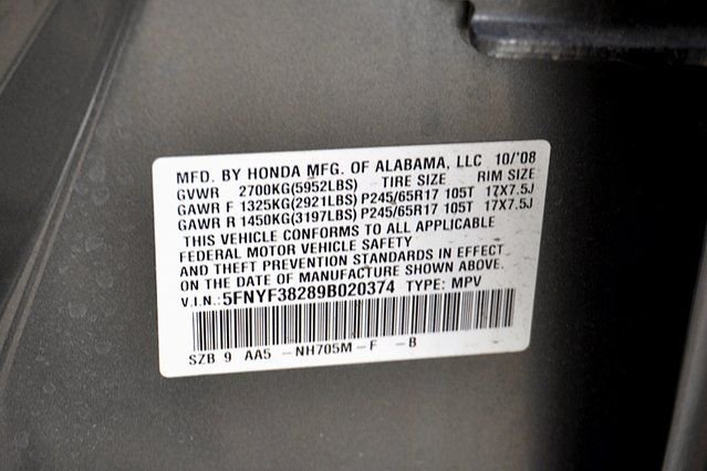 Used 2009 Gray Honda LX image 30
