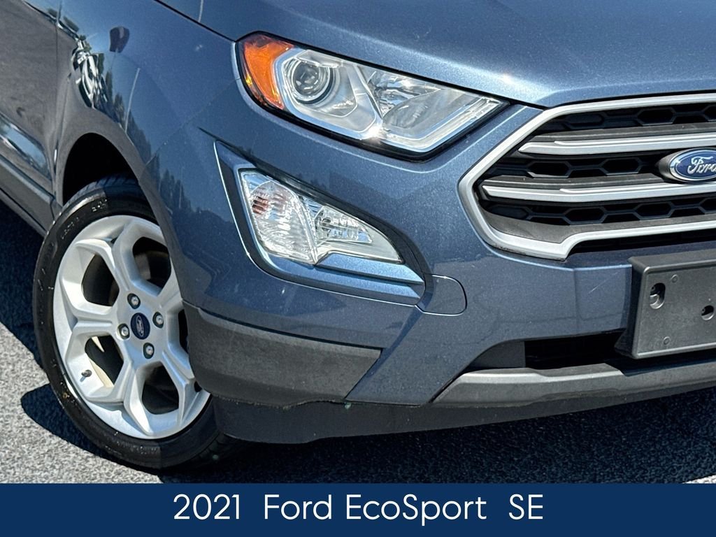 Used 2021 Blue Ford SE image 12