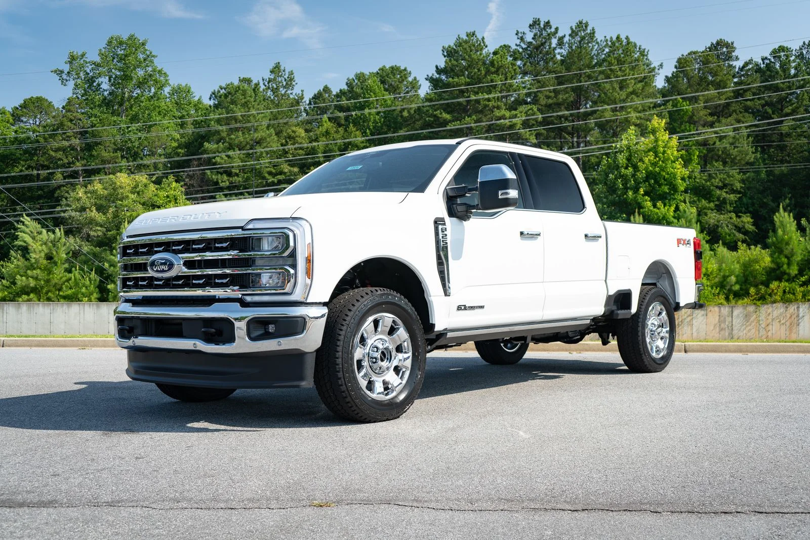 New 2026 Star White Metallic Tri-Coat Ford F-250® Lariat® image 9