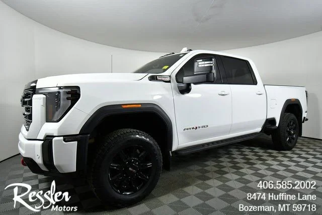 Used 2025 Summit White GMC AT4 image 1