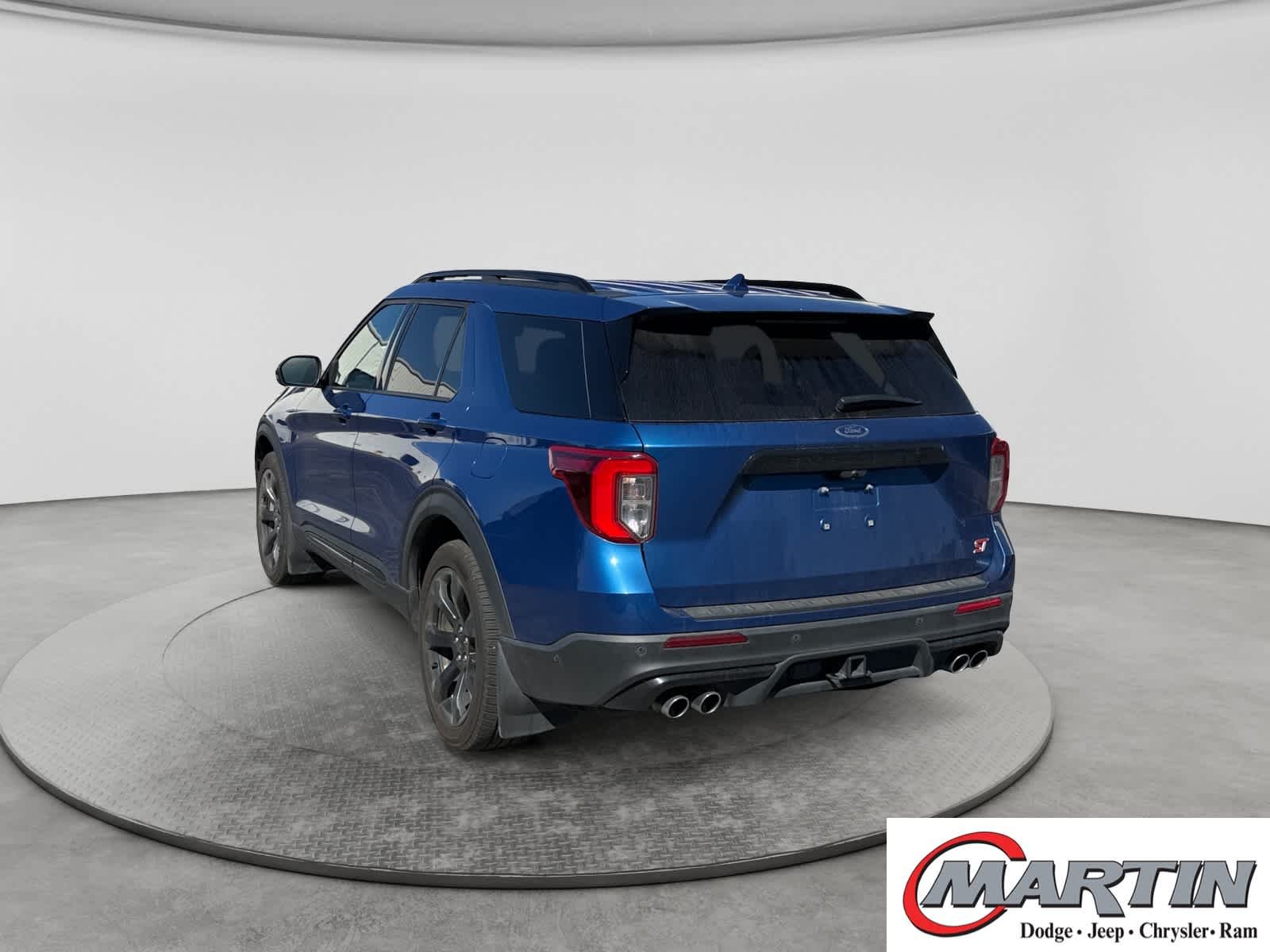 Used 2020 Atlas Blue Metallic Ford ST image 7