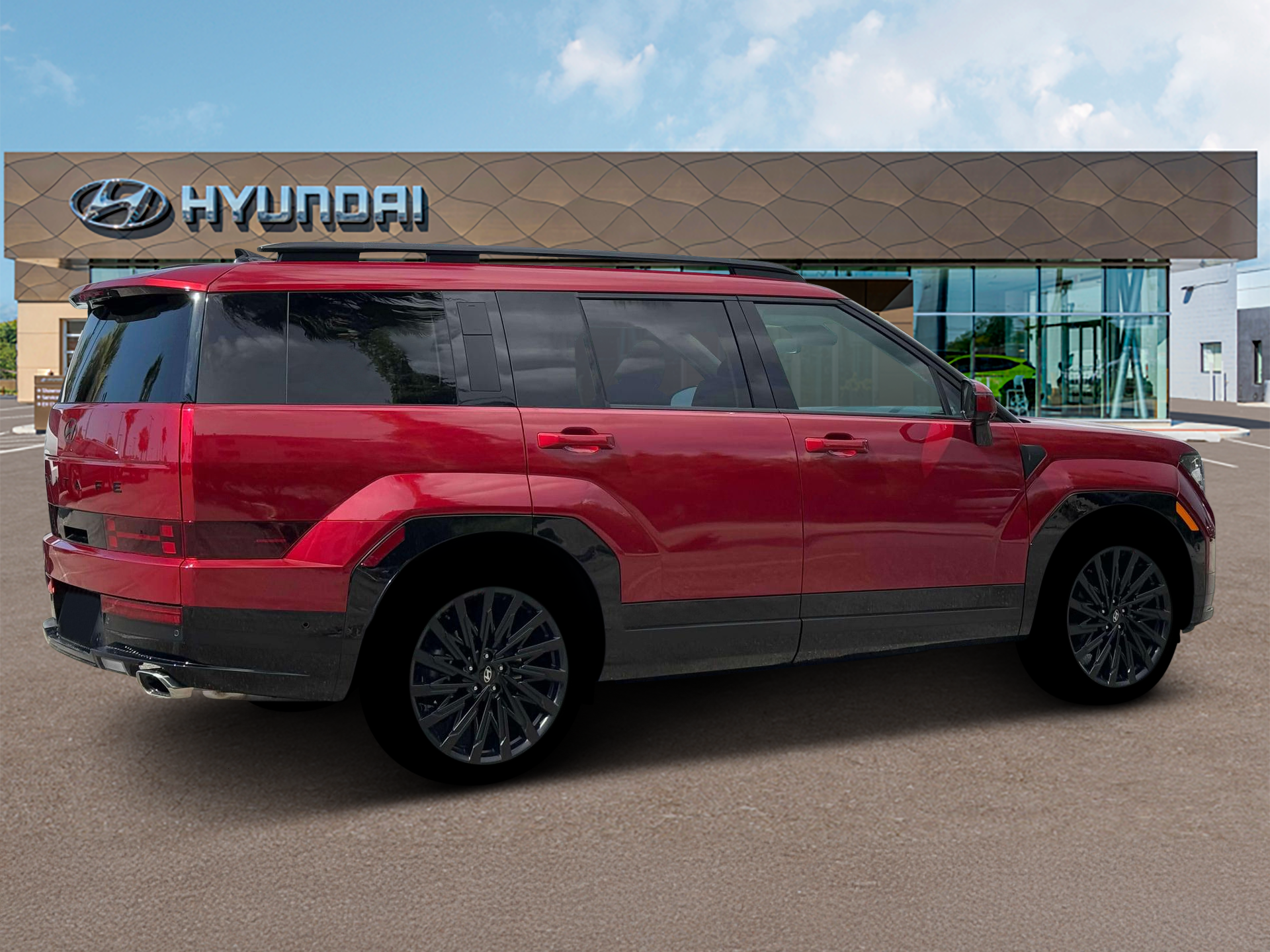 New 2026 Red Hyundai Calligraphy FWD image 8