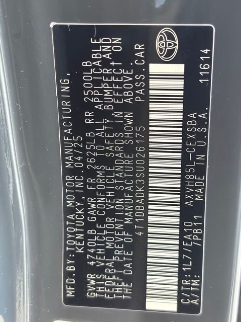 Used 2025 Black Toyota SE image 22