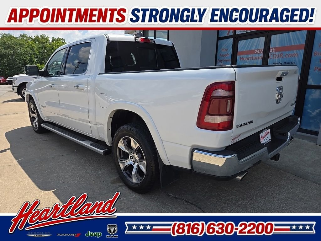 Used 2019 White Ram Laramie image 8