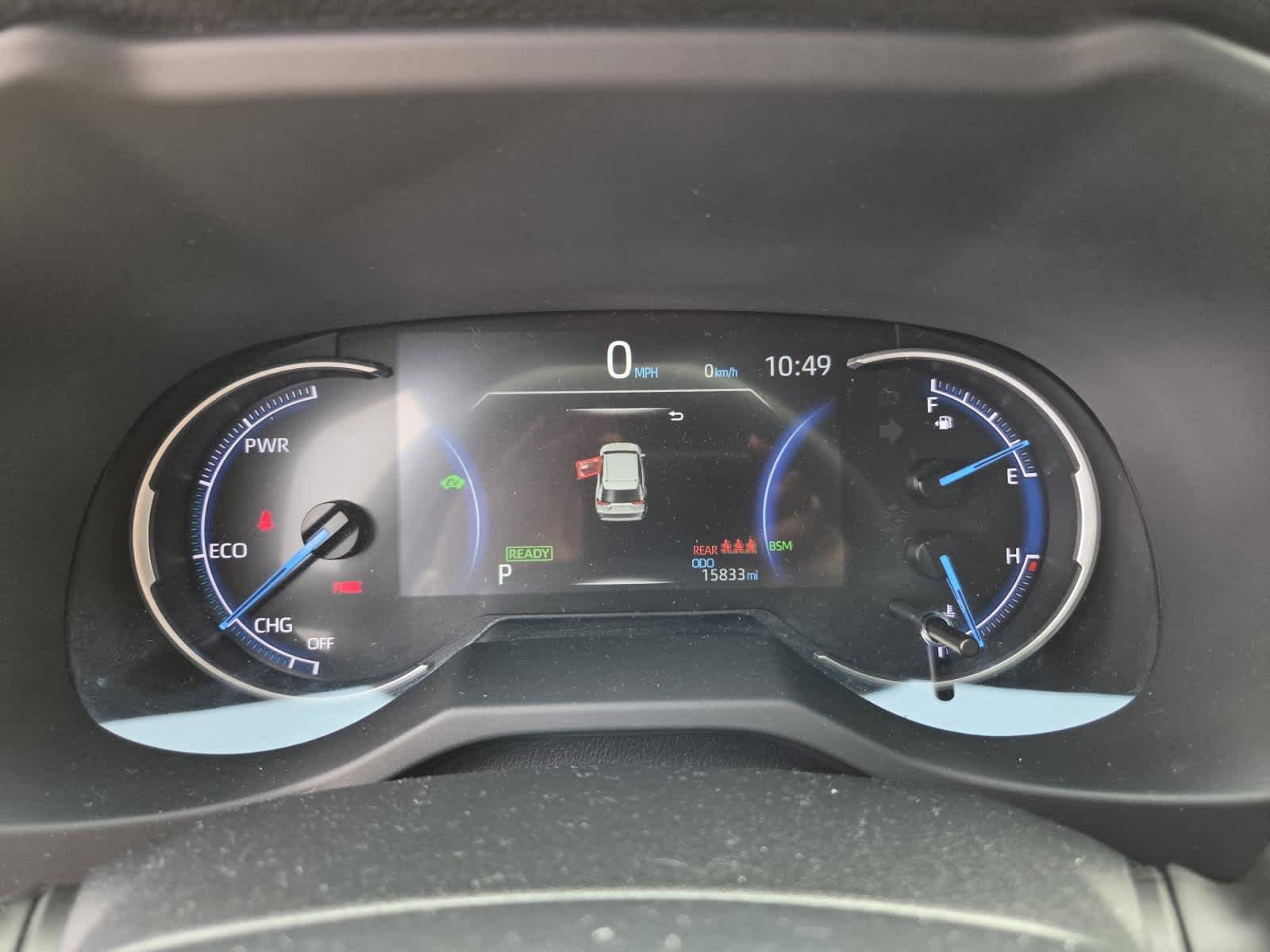 Used 2024 Cavalry Blue Toyota Hybrid SE image 19