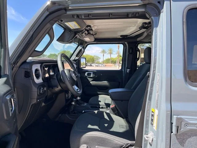 Certified Used 2025 Gray Jeep Sahara 4xe image 10