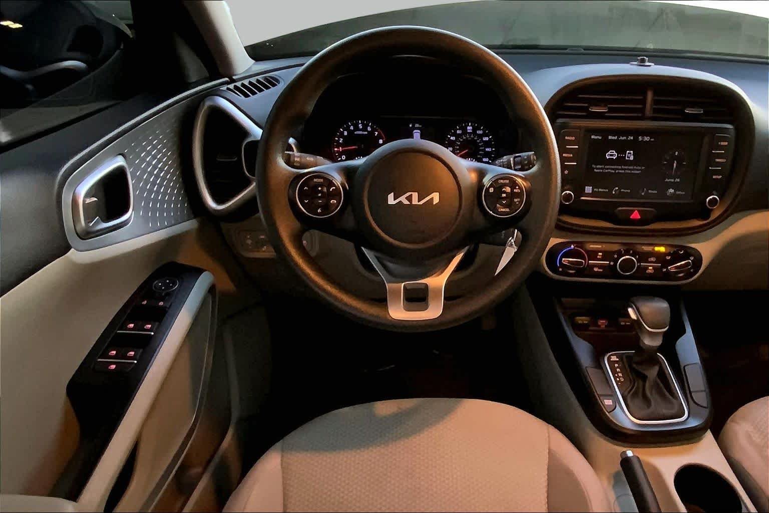 Used 2022 Cherry Black Kia LX image 5