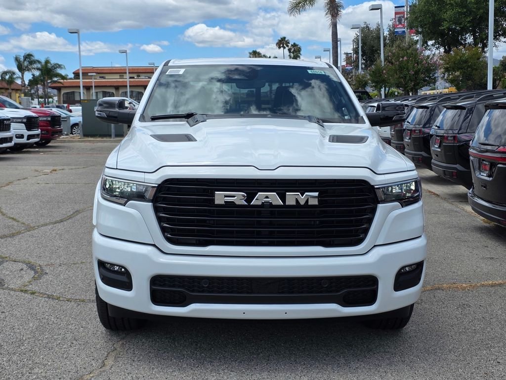 New 2026 Bright White Clear-Coat Exterior Paint RAM Laramie image 2