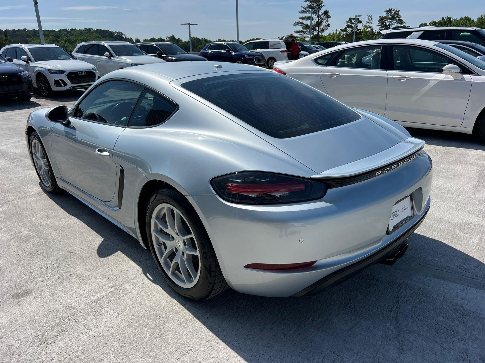 Used 2018 Rhodium Silver Metallic Porsche 718 Cayman image 7