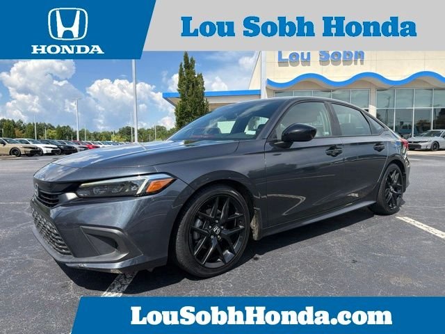 Used 2022 Meteorite Gray Metallic Honda Sport image 1
