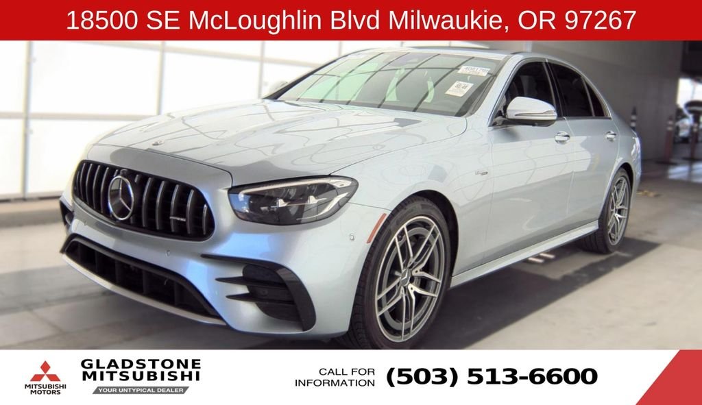 Used 2021 Cirrus Silver Metallic Mercedes-Benz E 53 AMG® image 5