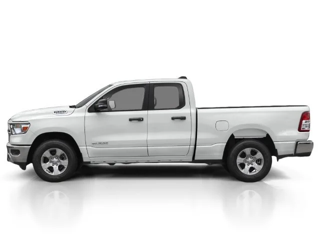 Used 2023 Bright White Clearcoat Ram Big Horn image 3