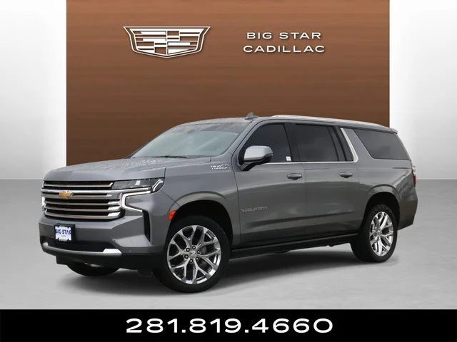 Pre-Owned 2021 Chevrolet Suburban High Country