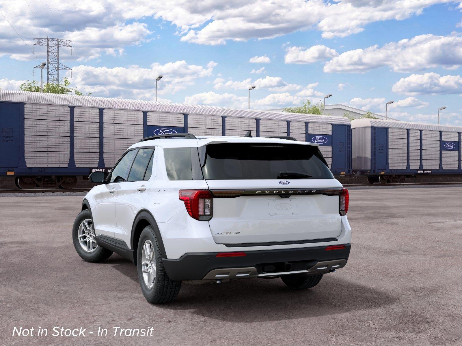 New 2027 Star White Metallic Tri-Coat Ford Active image 8