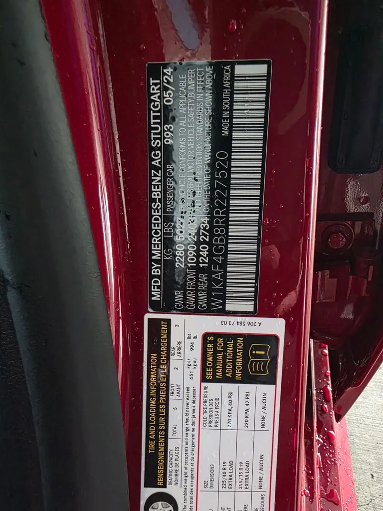 Used 2024 Red Mercedes-Benz C 300 image 9