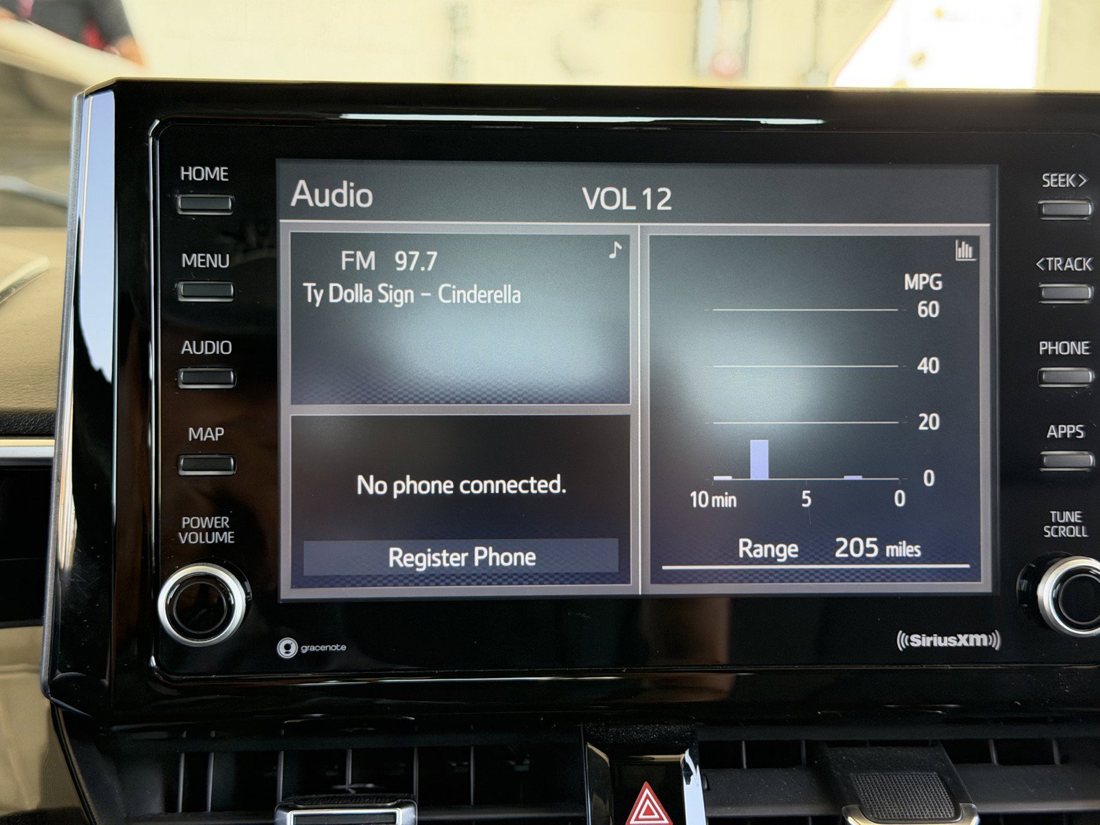 Certified Used 2022 White w/Black Sand Pearl Roof Toyota SE image 9