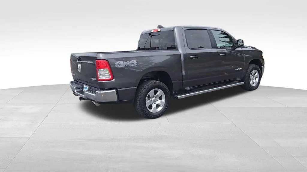 Used 2022 Granite Crystal Clearcoat Metallic Ram Big Horn/Lone Star image 8