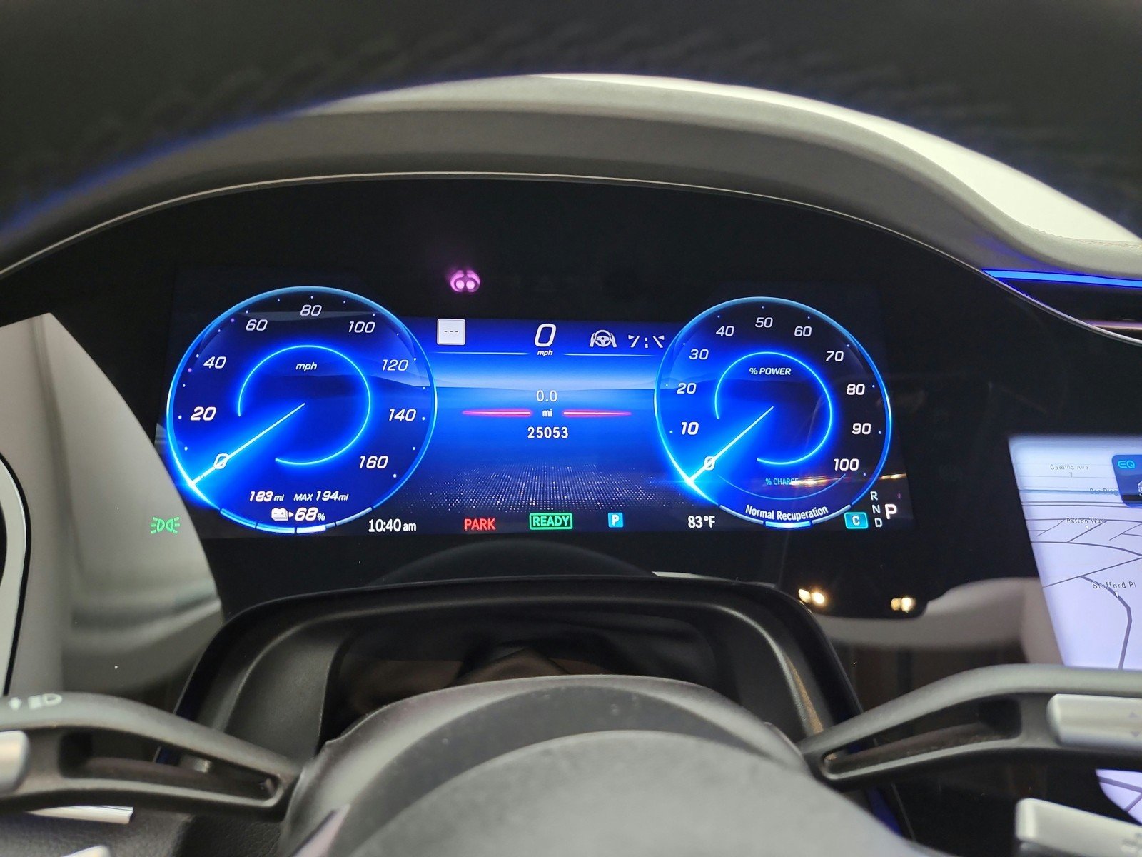 Used 2023 Twilight Blue Metallic Mercedes-Benz EQS 580 4MATIC® SUV image 12