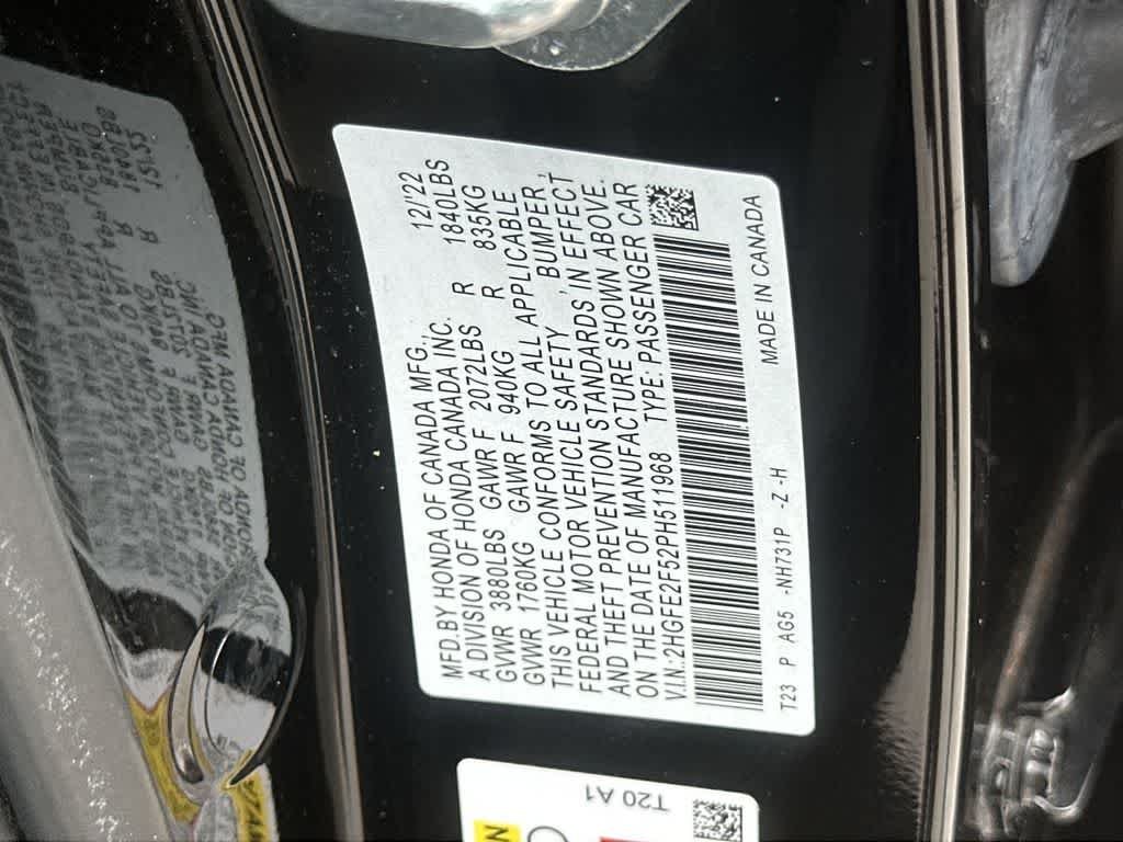 Used 2023 Crystal Black Pearl Honda Sport image 29