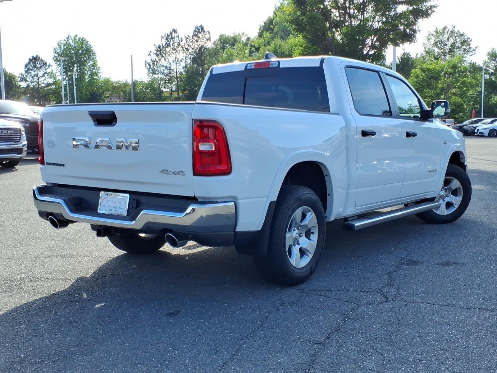 Used 2026 Bright White Clearcoat Ram Big Horn image 2