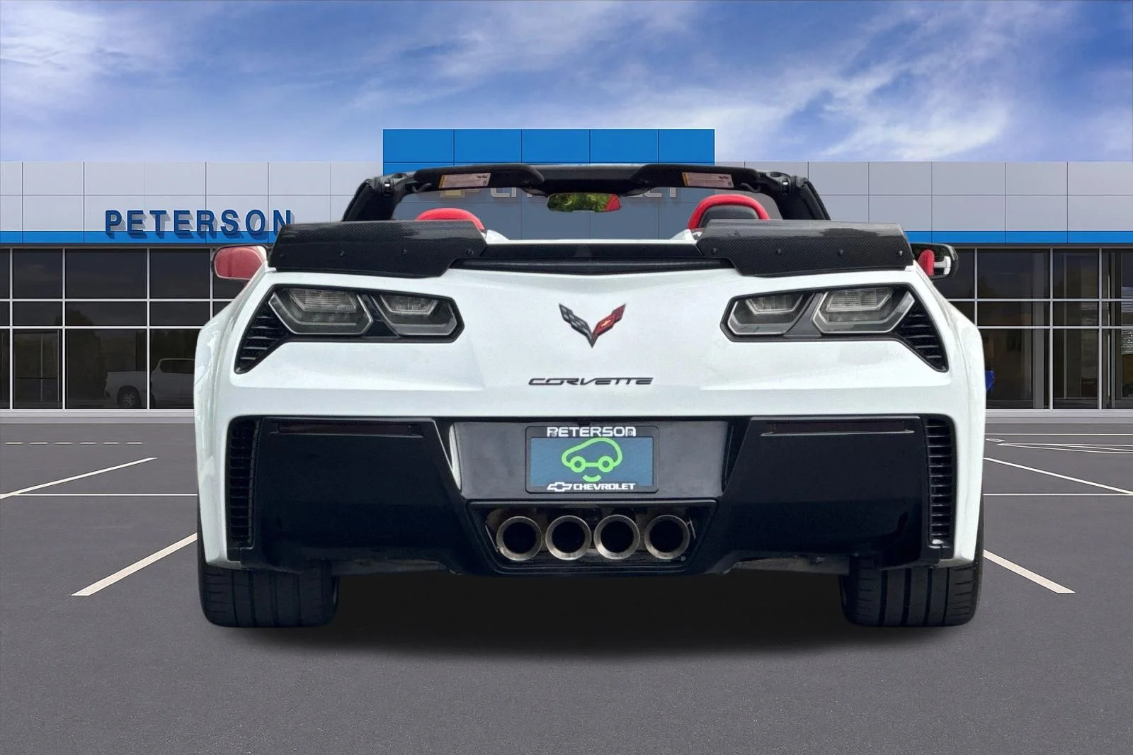 Certified Used 2019 White Chevrolet Z06 image 5