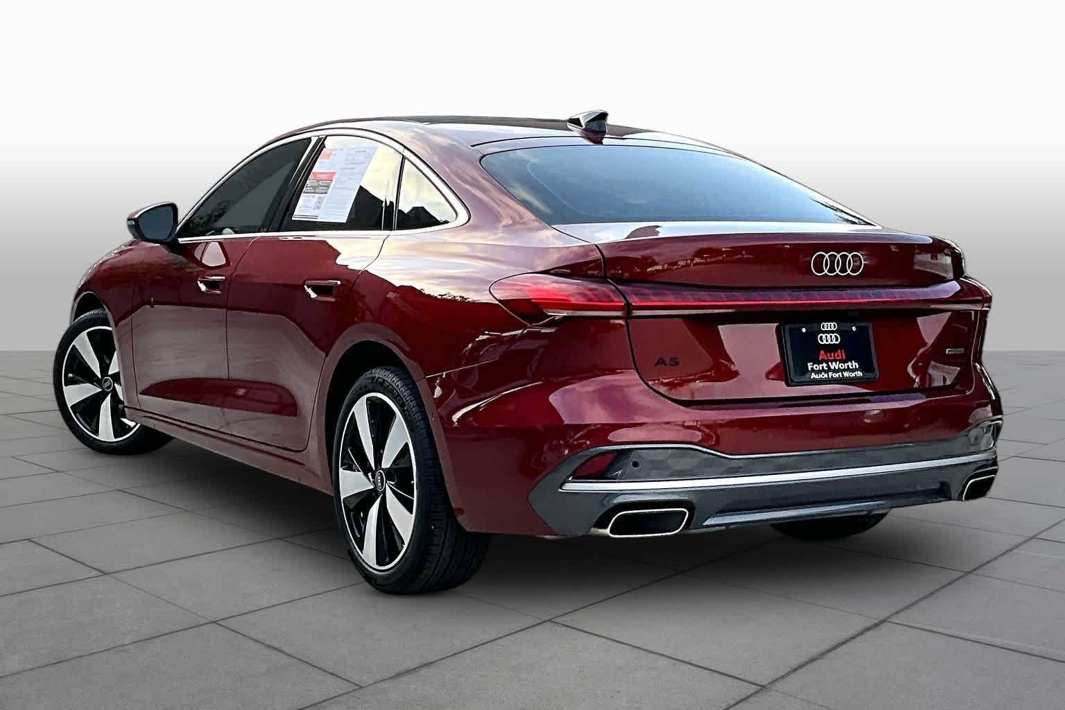 Used 2025 Grenadine Red Metallic Audi Premium Plus image 12