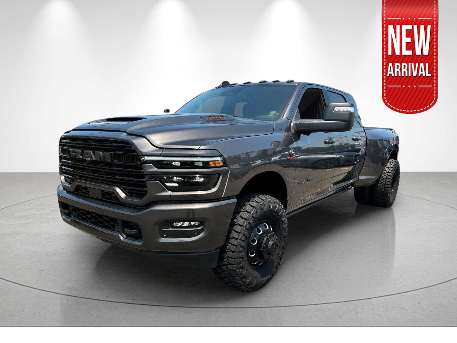 Used 2025 Granite Crystal Metallic Clearcoat Ram Laramie image 1