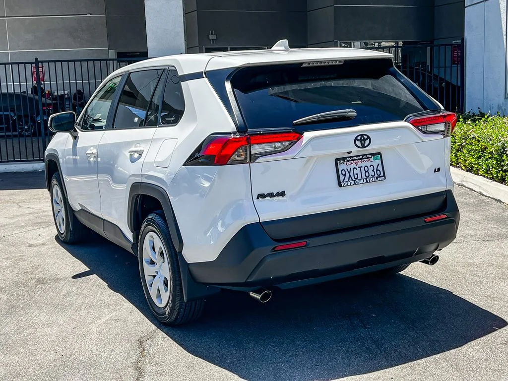 Certified Used 2025 White Toyota LE image 4